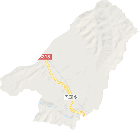 巴燕乡电子地图