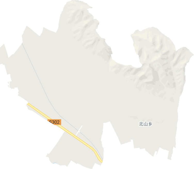 北山乡电子地图