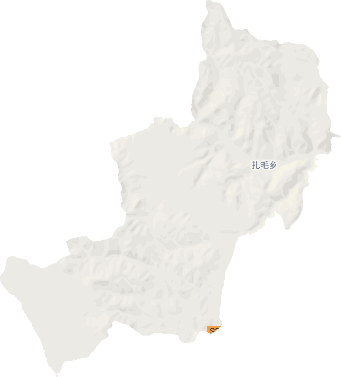 扎毛乡电子地图