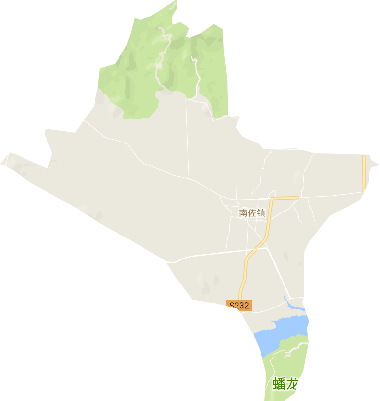 南佐镇电子地图