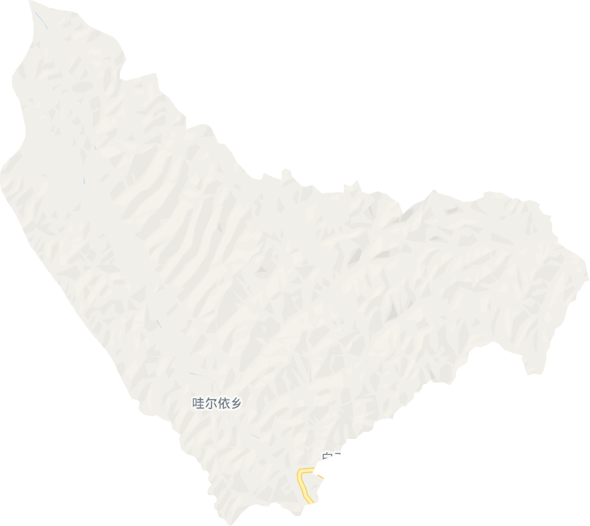 哇尔依乡电子地图