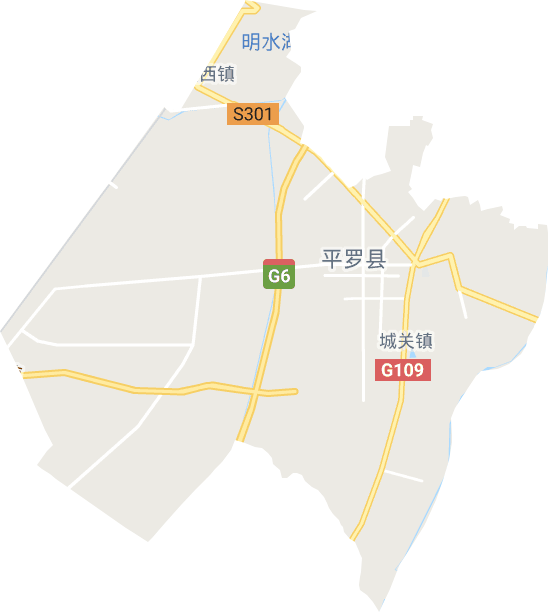 城关镇电子地图