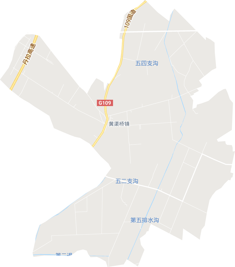 黄渠桥镇电子地图