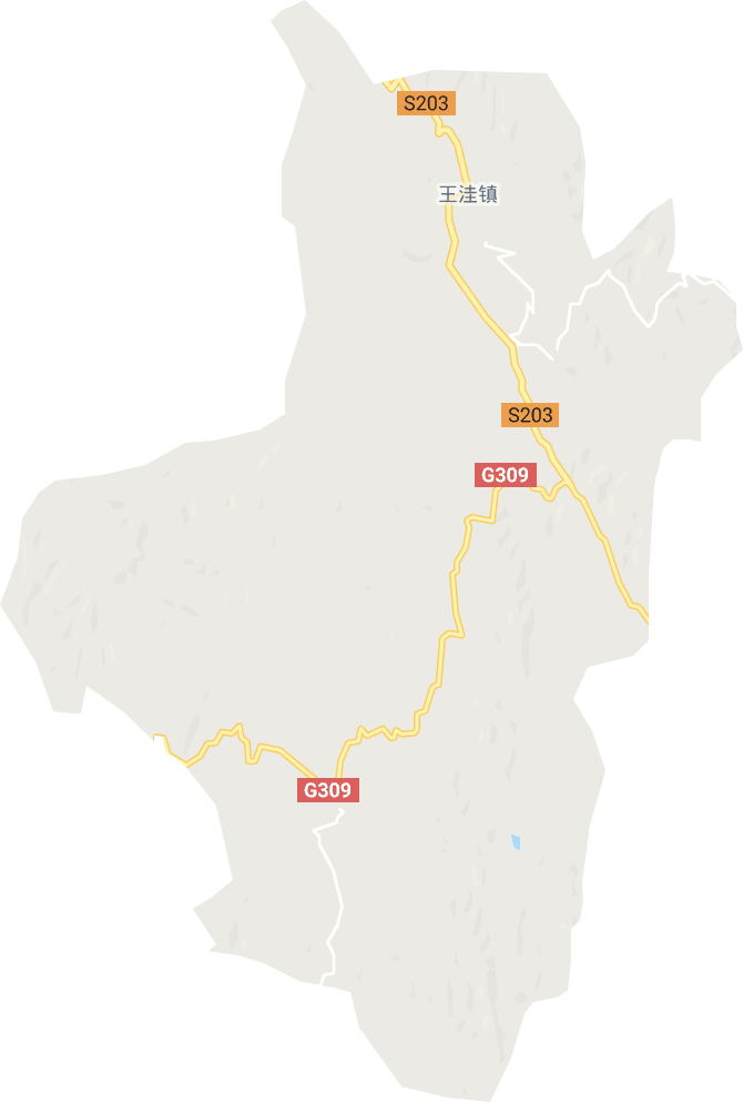 王洼乡电子地图
