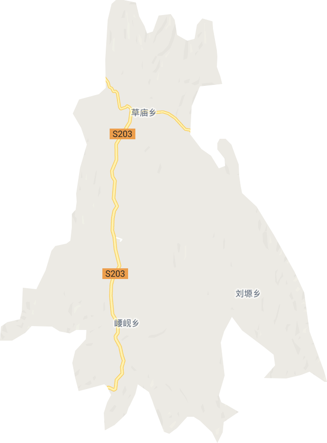 草庙乡电子地图