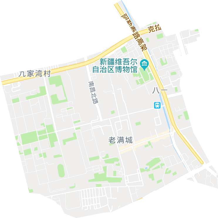 八一街道电子地图