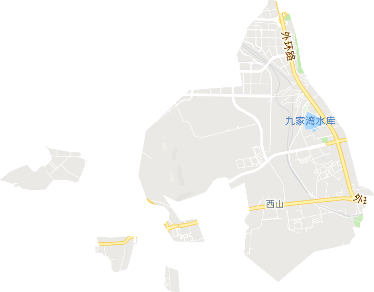 西山街道电子地图