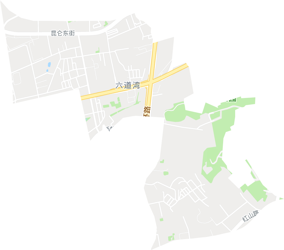 六道湾街道电子地图
