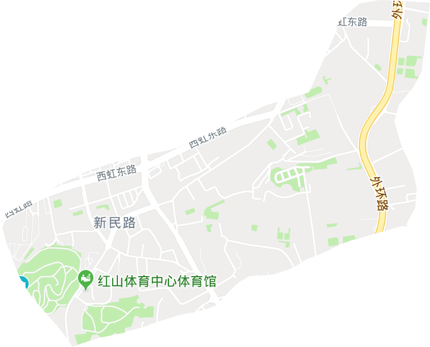 新民路街道电子地图