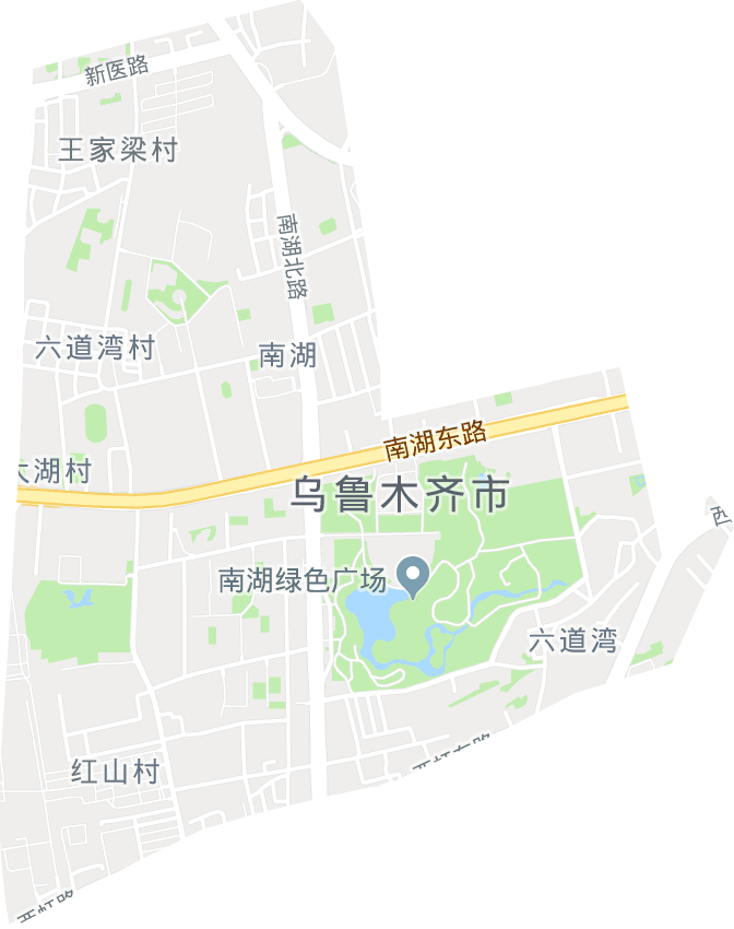 南湖南路街道电子地图