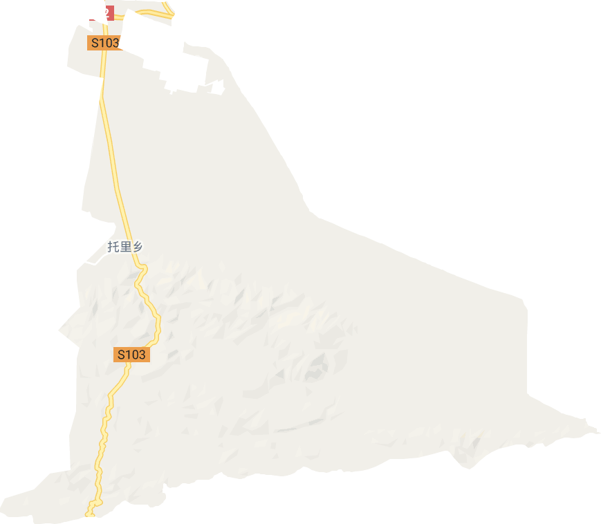 托里乡电子地图