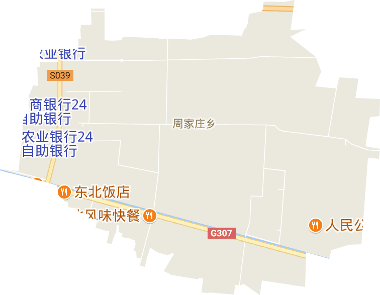 周家庄乡电子地图