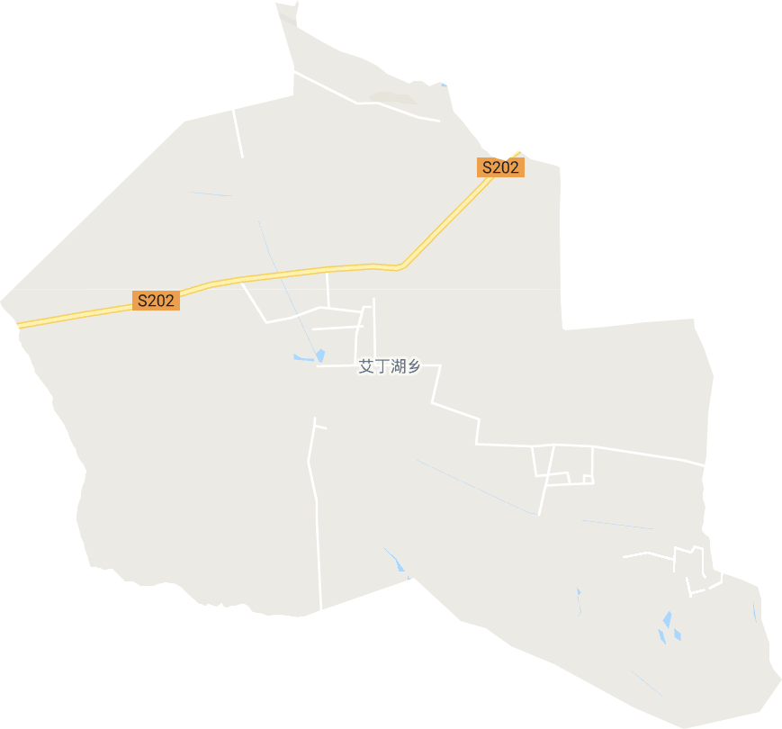 艾丁湖乡电子地图