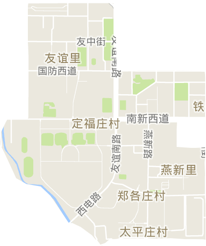 友谊街道电子地图