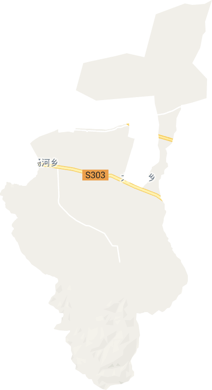 白杨河乡电子地图