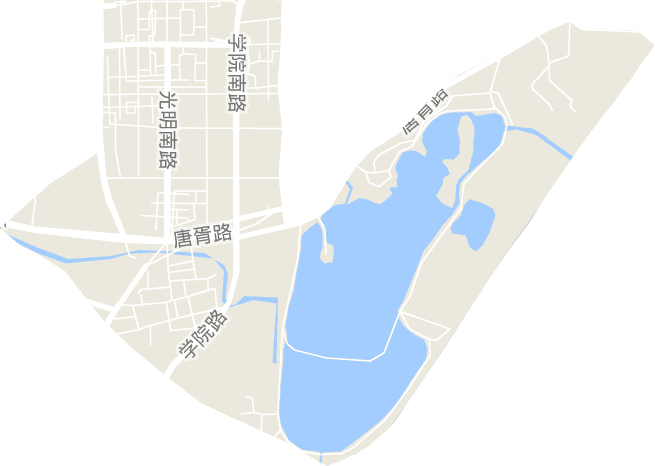 梁家屯路街道电子地图