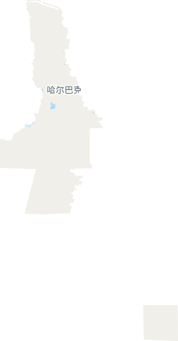 哈尔巴克乡电子地图