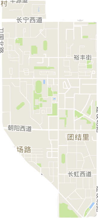 机场路街道电子地图