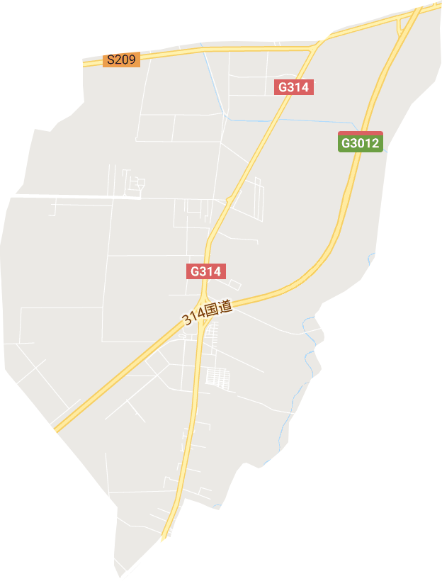 柯柯牙街道电子地图