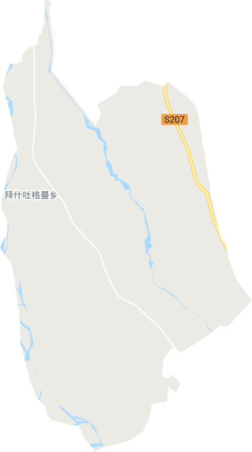 拜什吐格曼乡电子地图