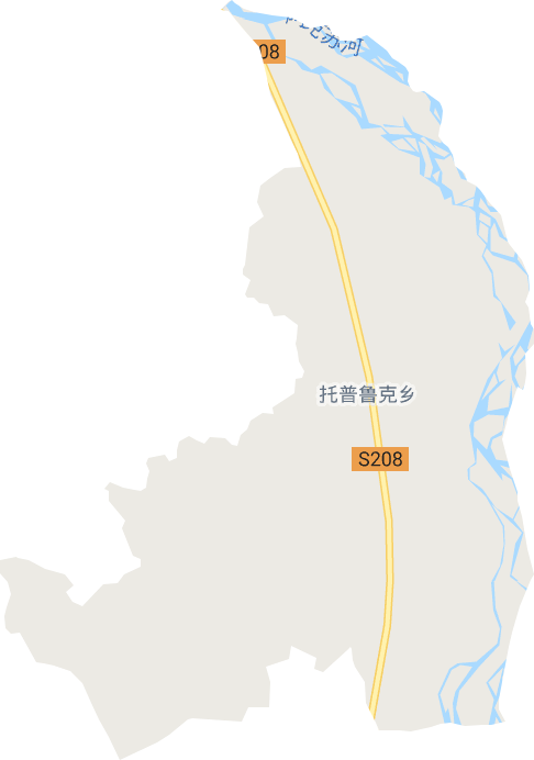 托普鲁克乡电子地图