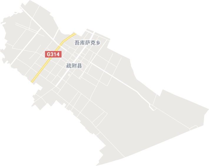 托克扎克镇电子地图