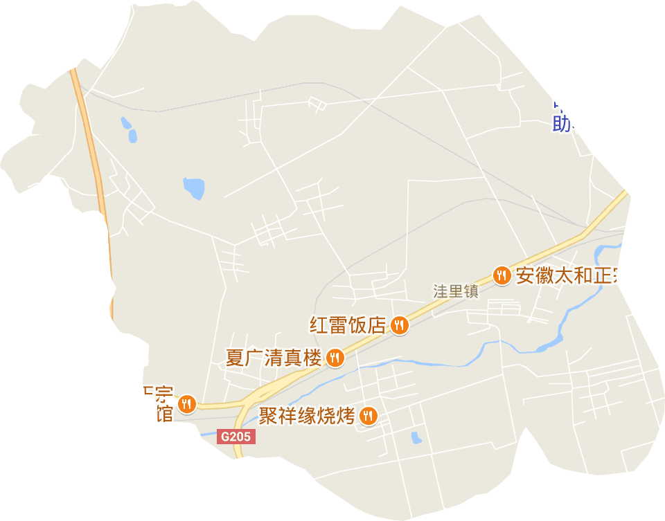 洼里镇电子地图