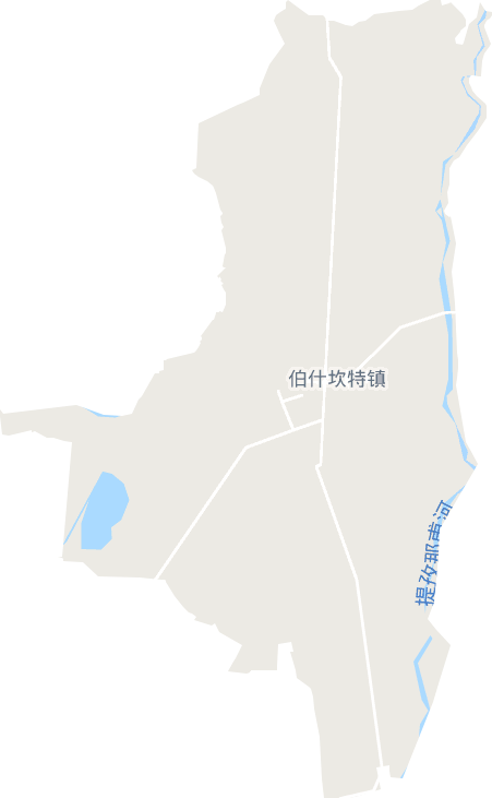 白什坎特镇电子地图