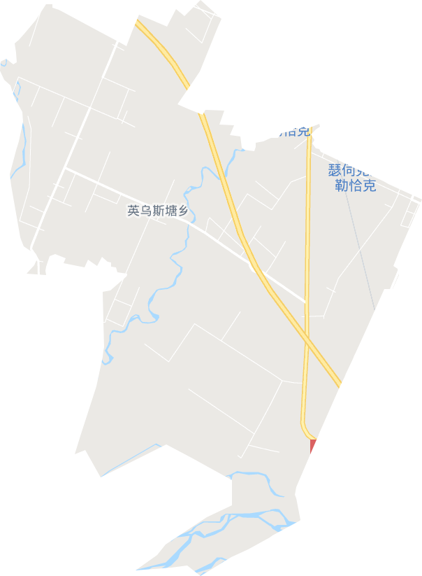 英吾斯塘乡电子地图