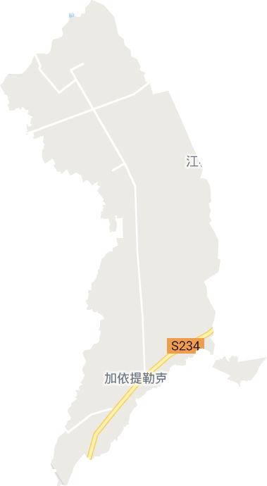 加依提勒克乡电子地图
