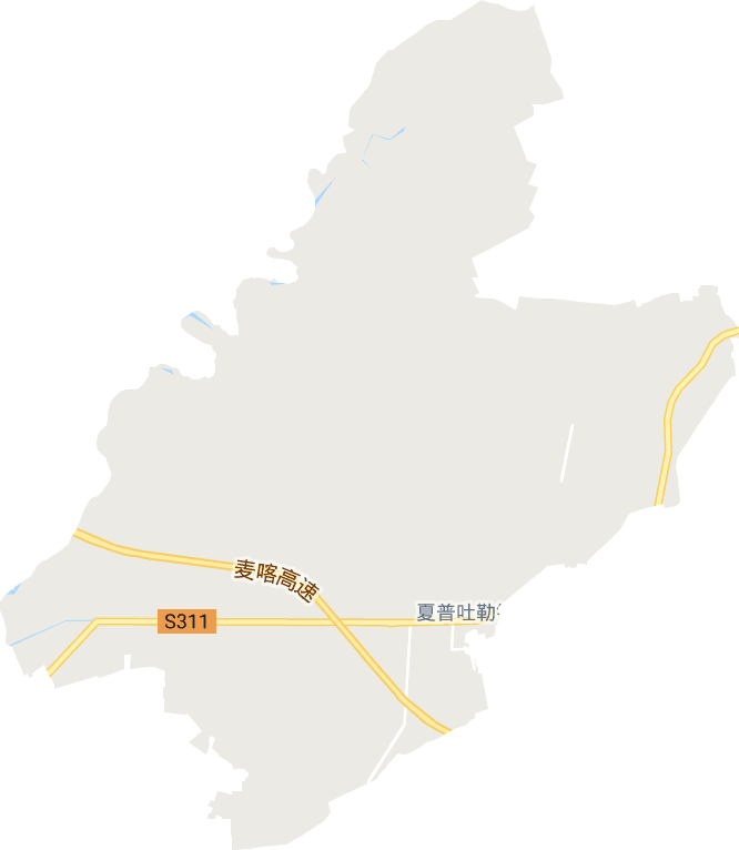 夏普吐勒乡电子地图