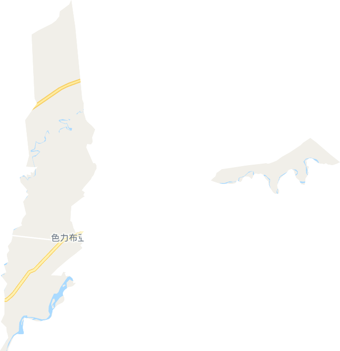 色力布亚镇电子地图