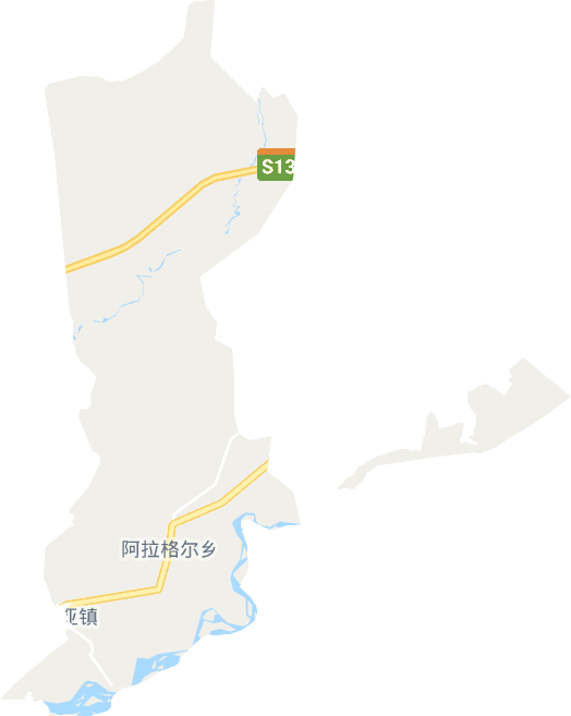 阿拉根乡电子地图