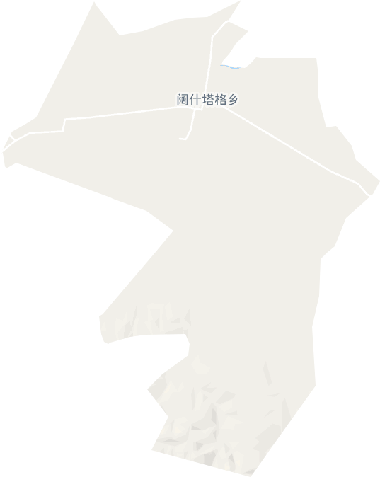 阔什塔格乡电子地图