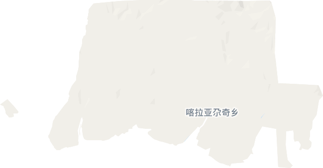 喀拉亚尕奇乡电子地图