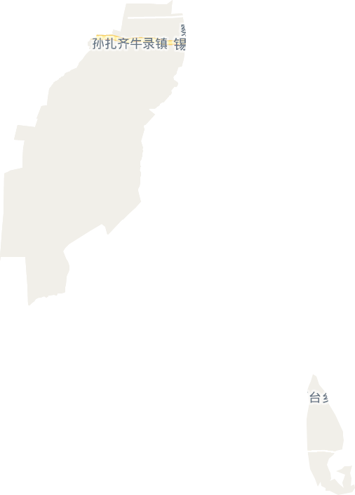 孙扎齐牛录乡电子地图