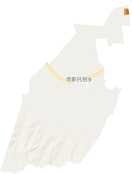塔斯托别乡电子地图