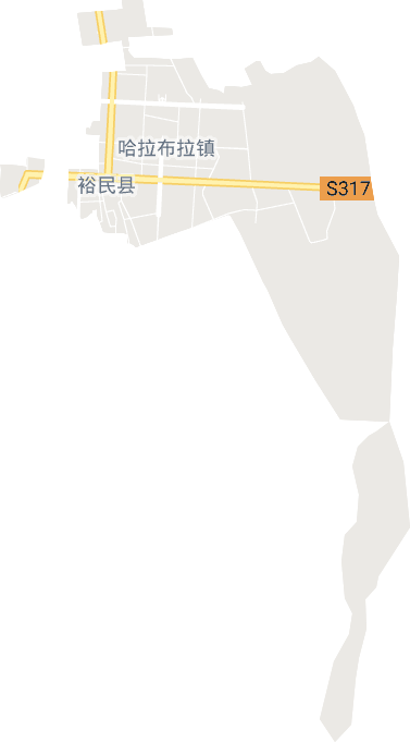 哈拉布拉镇电子地图