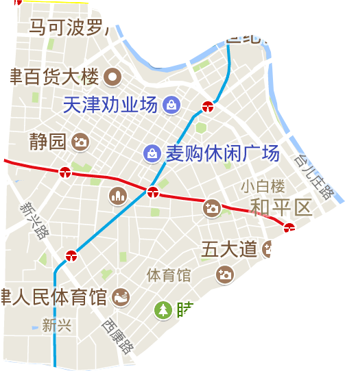 和平区电子地图