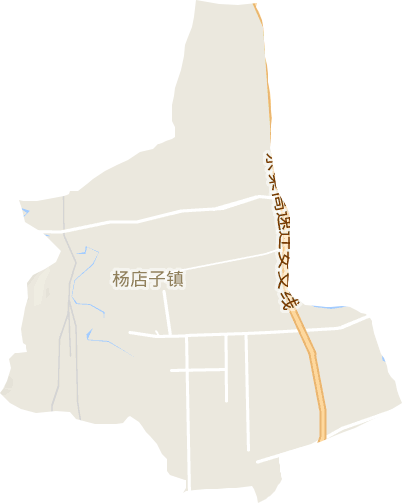 杨店子镇电子地图