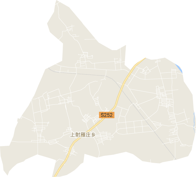 上射雁庄乡电子地图