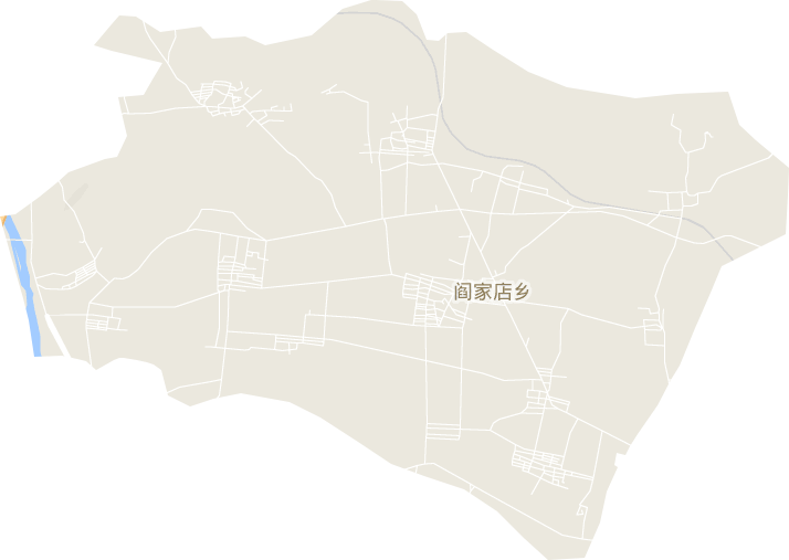 闫家店乡电子地图