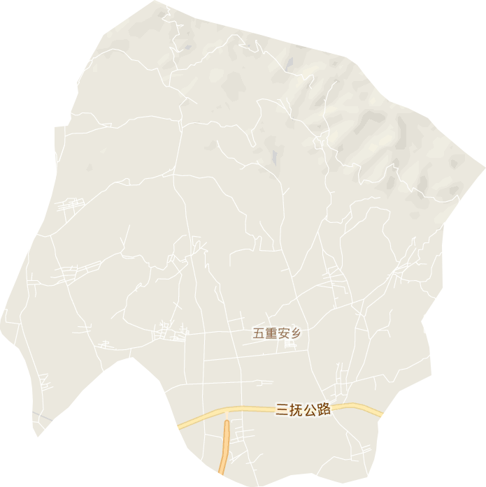 五重安乡电子地图