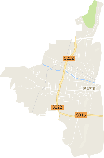 彭城镇电子地图