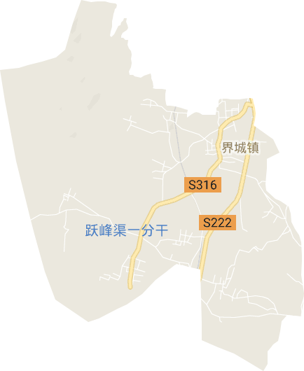 界城镇电子地图