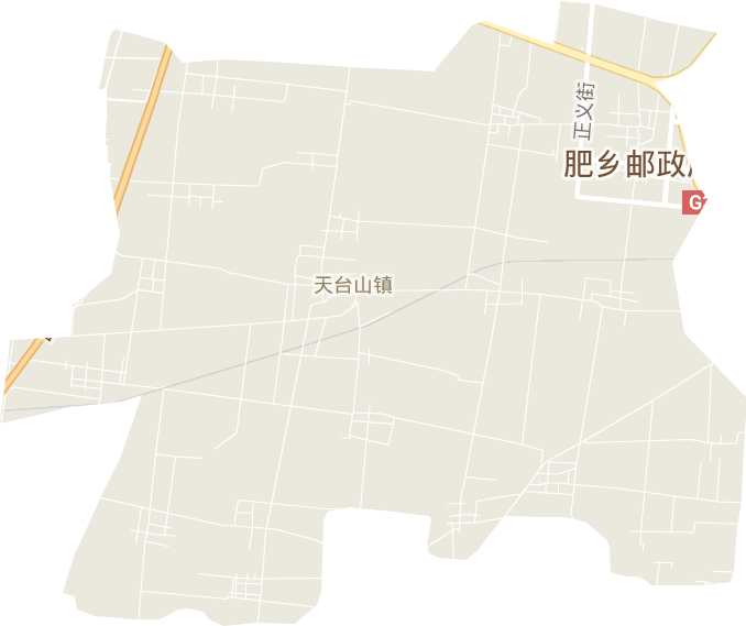 天台山镇电子地图