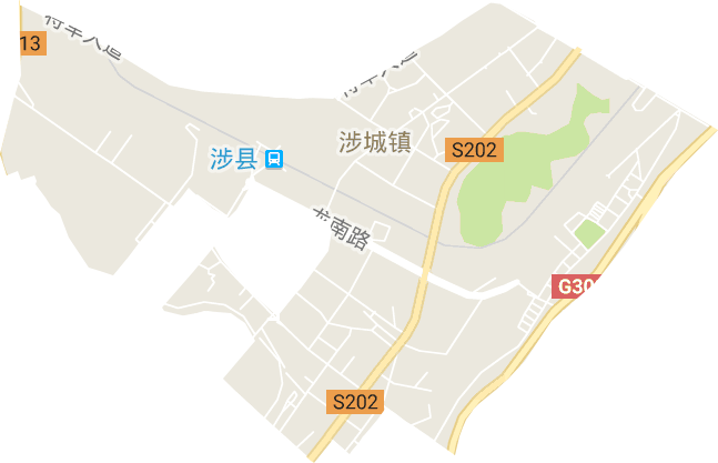 平安街道电子地图