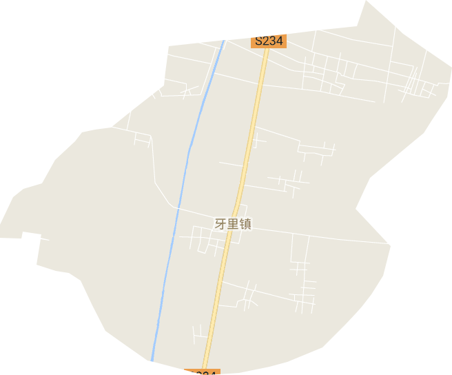 牙里镇电子地图