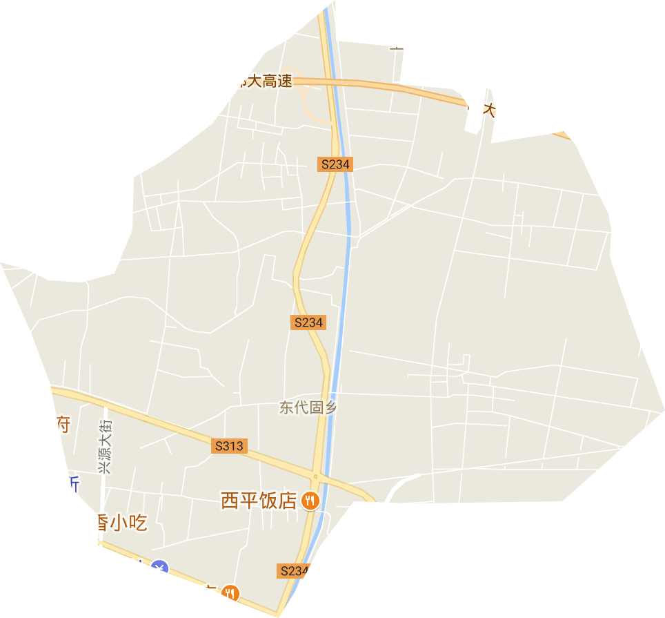 东代固乡电子地图