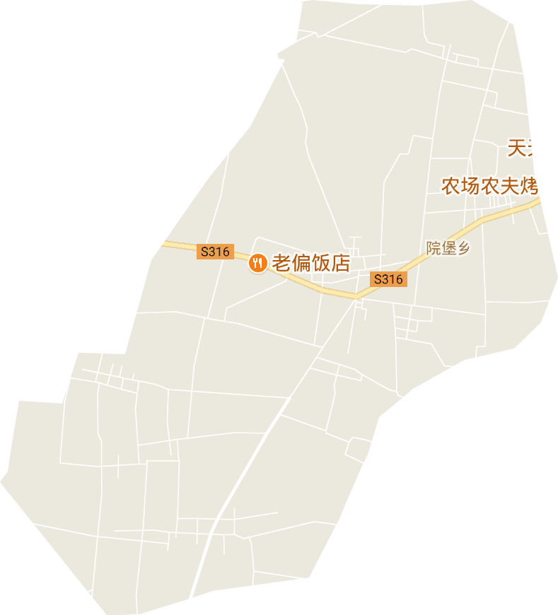 院堡乡电子地图